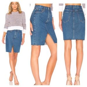 Rag & Bone Suji Denim Skirt SZ 26